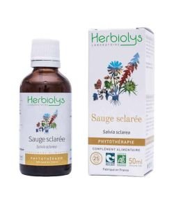 Extrait de plante fraîche - Sauge sclarée BIO - Salvia sclarea BIO, 50 ml